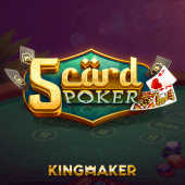 5 Card Poker - Tabletop game cards